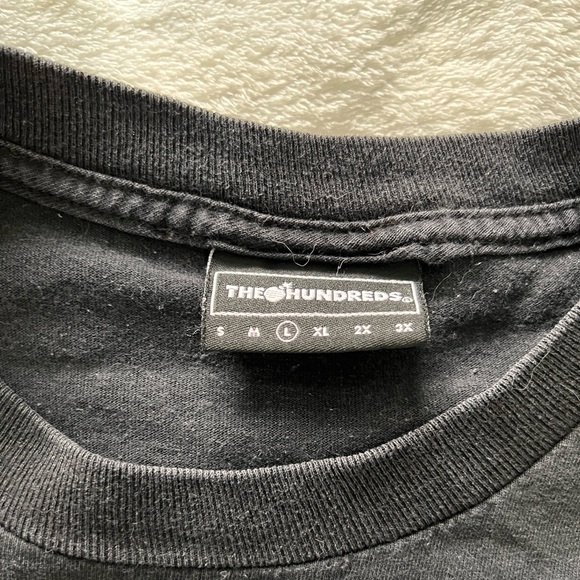 THE HUNDREDS BLACK LONGSLEEVE - Picture 3 of 3